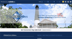 Desktop Screenshot of pensacolaleaders.com